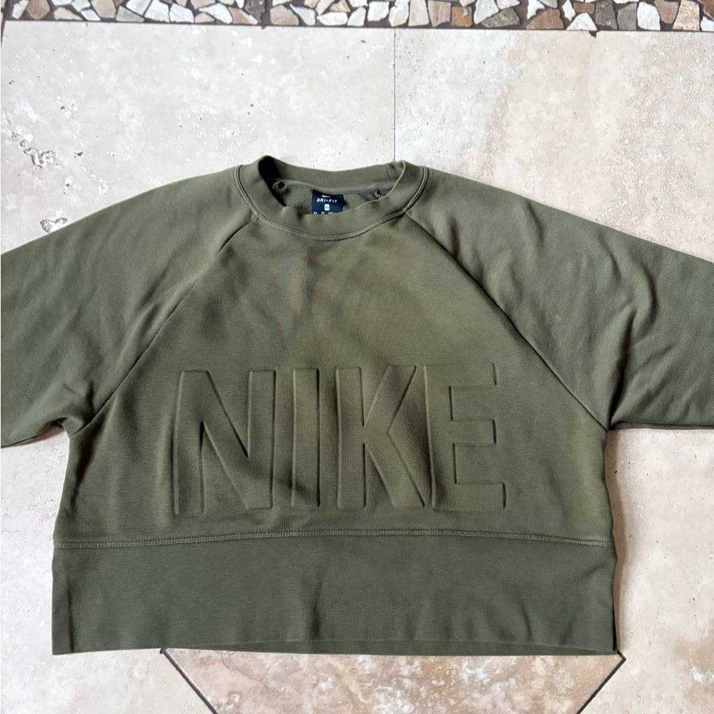 Nike Women’s Olive Crewneck Sweatshirt